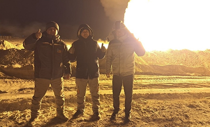 “Қуйи Сургил” конида кунлик 820 минг куб метр табиий газ ва 1 тонна газ конденсати олинадиган қудуқ очилди